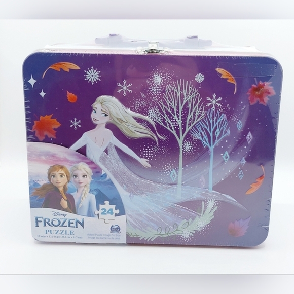 Disney Frozen 24 piece Puzzle in Lunchbox - Picture 4 of 5